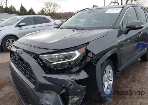 2020 Toyota Rav4 Hybrid Xle z USA, uszkodzony, nr VIN 2T3RWRFV7LW098019